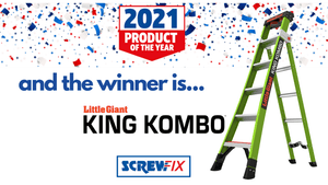 KING KOMBO IS SCREWFIX ELECTRICIANS PRODUCT OF THE YEAR