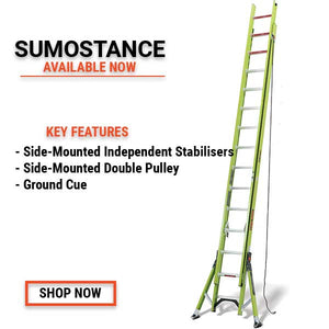 Meet the HypertLite SumoStance - Probably the Safest Ladder in the World!
