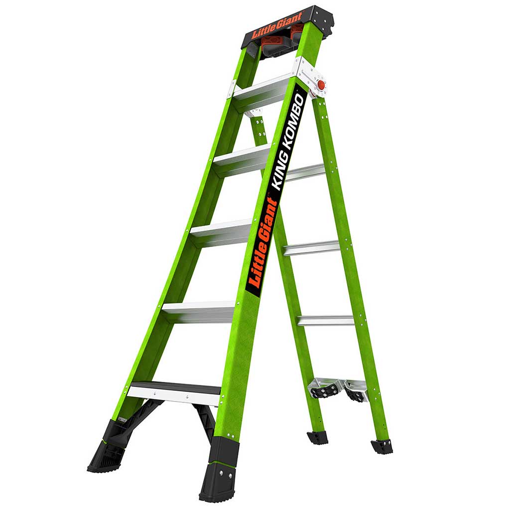 Little Giant King Kombo Industrial Ladder – Little Giant Ladders UK