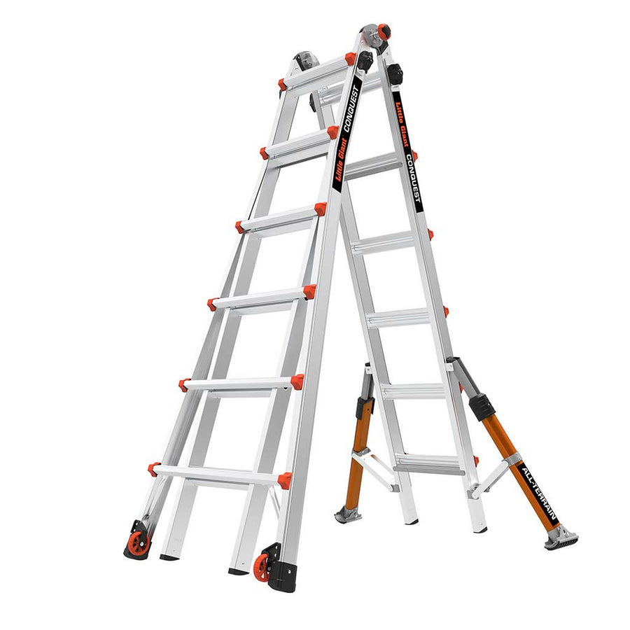 Little Giant Conquest All-Terrain Multi-Purpose Ladders – Little Giant