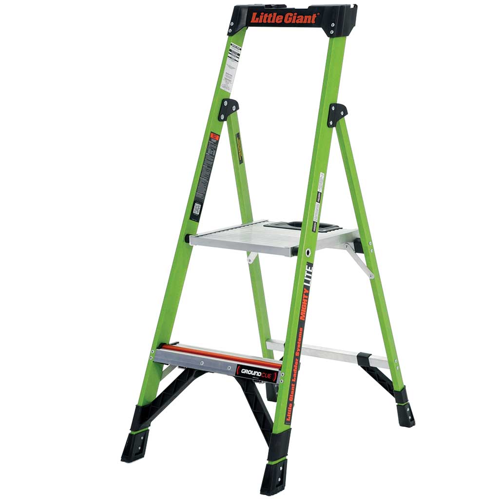 Little Giant MightyLite Platform Step Ladder – Little Giant Ladders UK