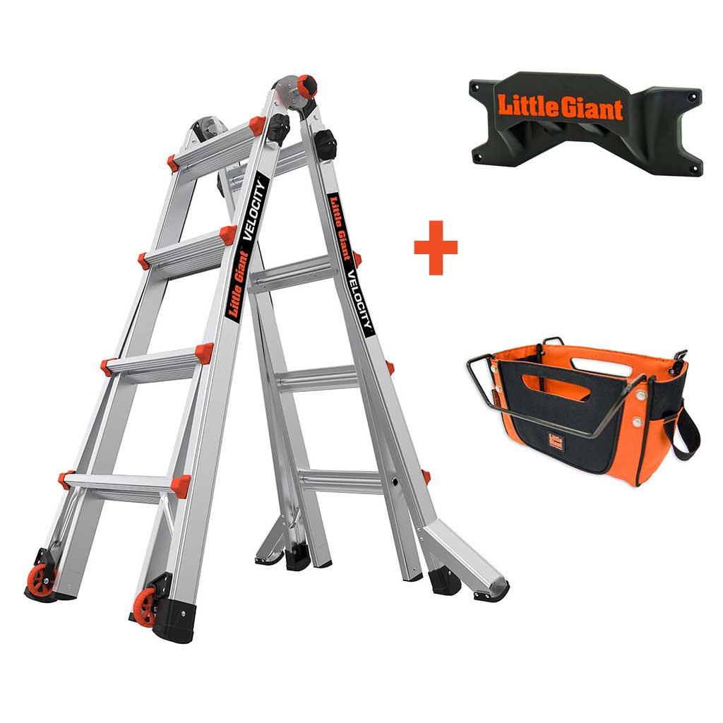 Giant Ladder Rounded Little Giant Velocity 2.0 Multi-Purpose Ladder – Little Giant Ladders UK